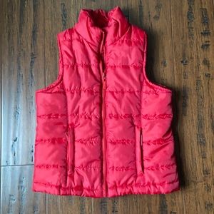 Girls Red Vest - size medium. Fits 10-12 girls best. Hardly worn!